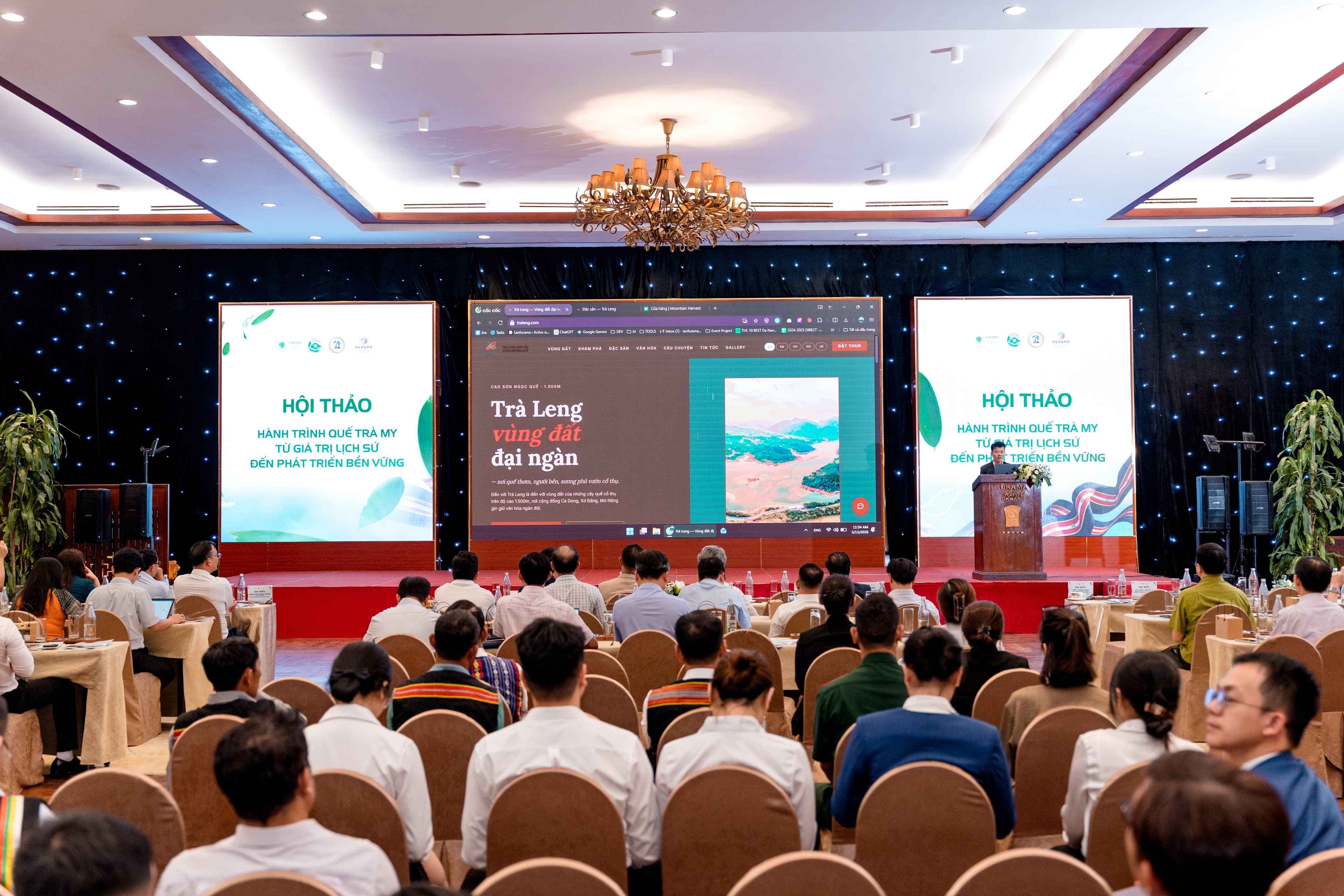 Trình diện chính thức website Trà Leng