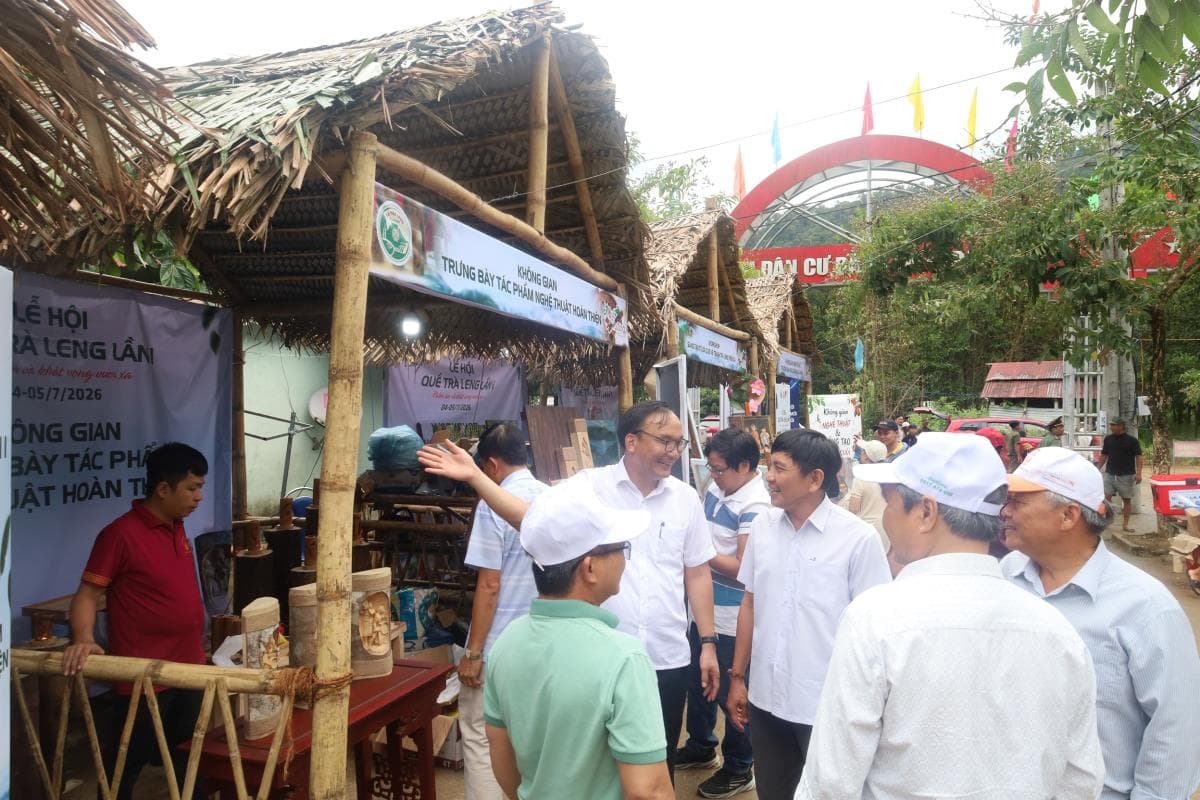 Lễ hội Hương quế Trà Leng lần thứ I